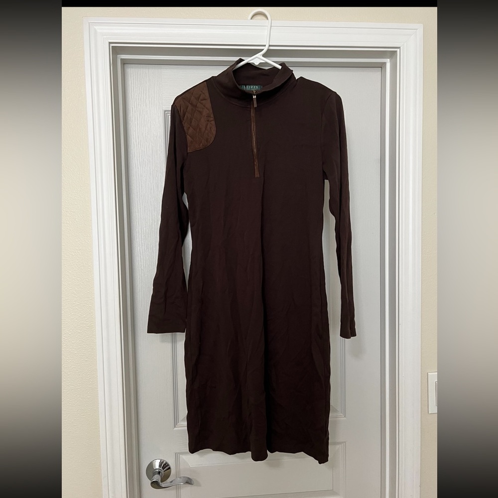 COPY - Lauren by Ralph Lauren brown dress • size large • EUC